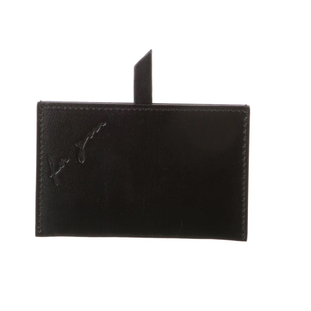 New Saint Laurent Black Compact Card Holder Mirror in Box NWT🌟 - Picture 7 of 11